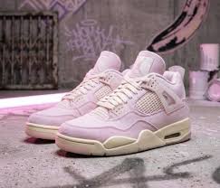 Air Jordan 4 retro "Pearl pink and iced carmine"