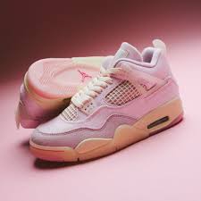 Air Jordan 4 retro "Pearl pink and iced carmine"