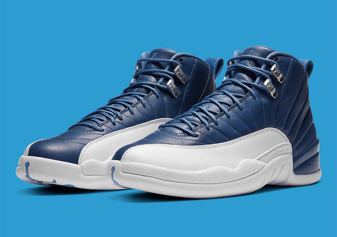 Air Jordan 12 stone blue