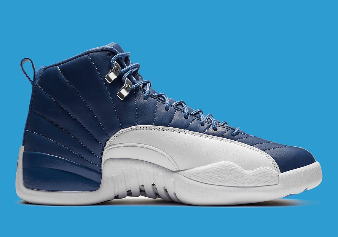 Air Jordan 12 stone blue
